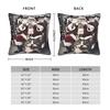Cat Selfie with Santa Xmas  Pillow Case  Retro Trendy Pillow Cover Comfy Pillowcases For Living Room Bed Chair