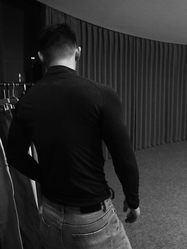 American Seamless Jacquard Zip-Up Fitness Base Layer Quick-Dry Slim Fit Long Sleeve T-Shirt