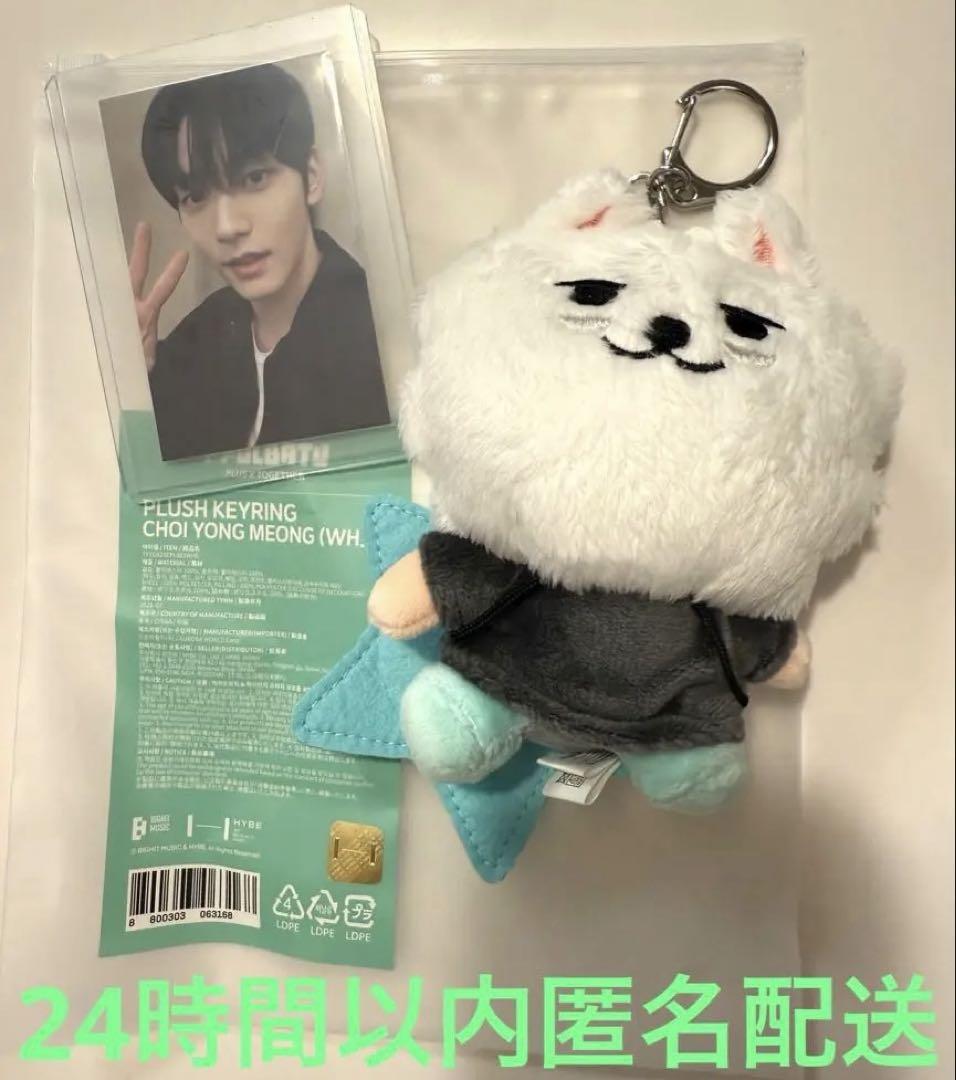 

[USED] TXT PPULBATU Key Ring (Yeongmun and Soobin) with Trading Card