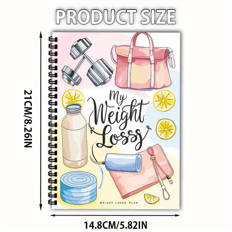A5 Weight Loss & Fitness Inspiration Planner - Perfect Gift for Health Enthusiasts