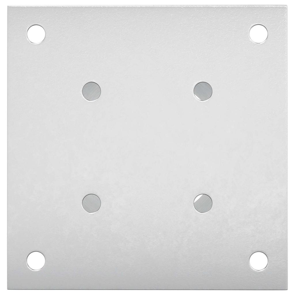 Round Ground Anchor 12 Pcs Silver 15 X 15 X 15 Cm Metal