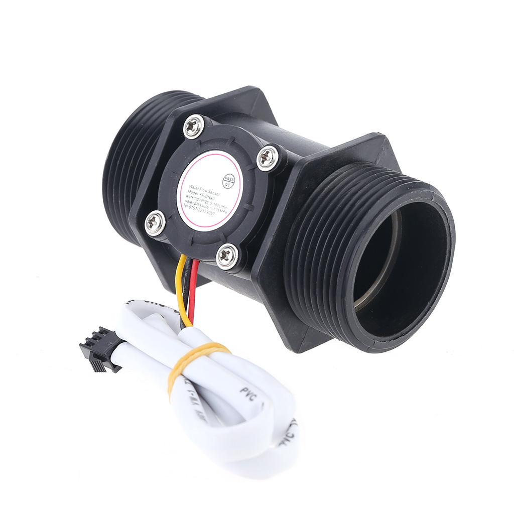 DN40 DN50 Water Flow Sensor Hall Flowmeter Meter Counter Instrument Measurement  for Automatic Gas Water Heaters