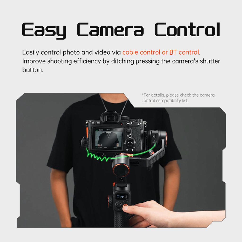 hohem iSteady MT2 3 Axis Camera Stabilizer Gimbal Stabilizer for Smartphone 1.2kg 2.64lbs Payload Support BT Connection