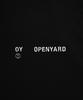 Opeunyadeu(Owai) Cut-Out Logo Collar T-Black