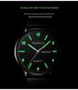 Ultra-thin Men's Trendy Mechanical & Quartz Waterproof Watch for Teenagers and Students
