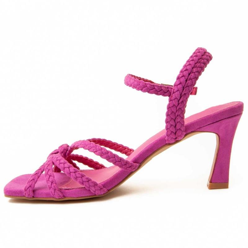 Sandalia Con Tacon Para Mujer.  Montevita  Sanndal22  91726