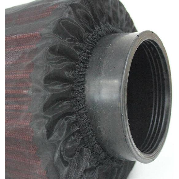 Red Universal Water Guard Cold Air Intake Pre-Filter Cone Filter Cover Dustproof