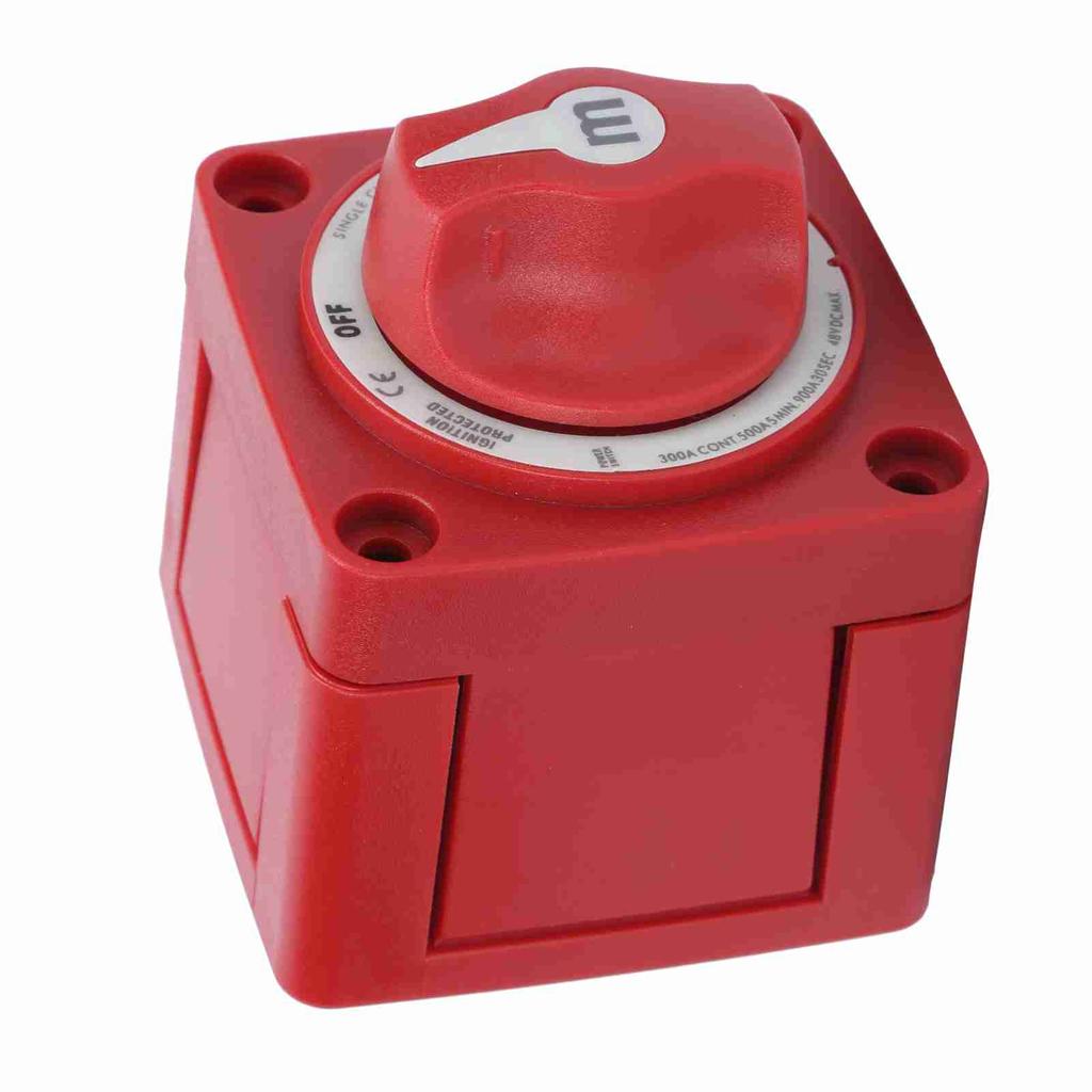 Yacht Battery Switch Single Circuit Isolator  Yacht Battery  Single Circuit 6006 M‑Series Hard‑Wearing for Marine Boat  12‑48V