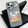 Zhitai Jelly Cartoon Skin Case for iPhone 11 Pro Max/12/13/15/16 Pro.