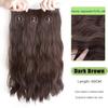 FOR Wig Women's Long Hair Three Piece Extension Long Curly Hair Increase Volume Fluffy Invisible Traceless Pad Hair Wig Pieces