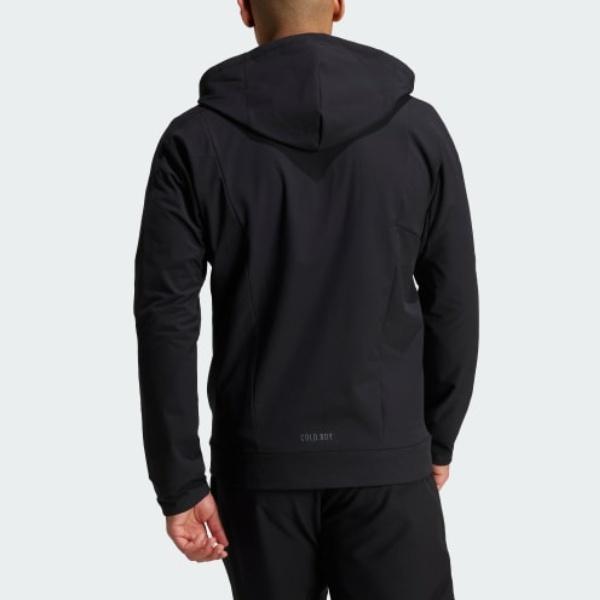 Adidas Cold.Rdy Designed For Training Full-Zip Hoodie Men Hoodies Black IN5607