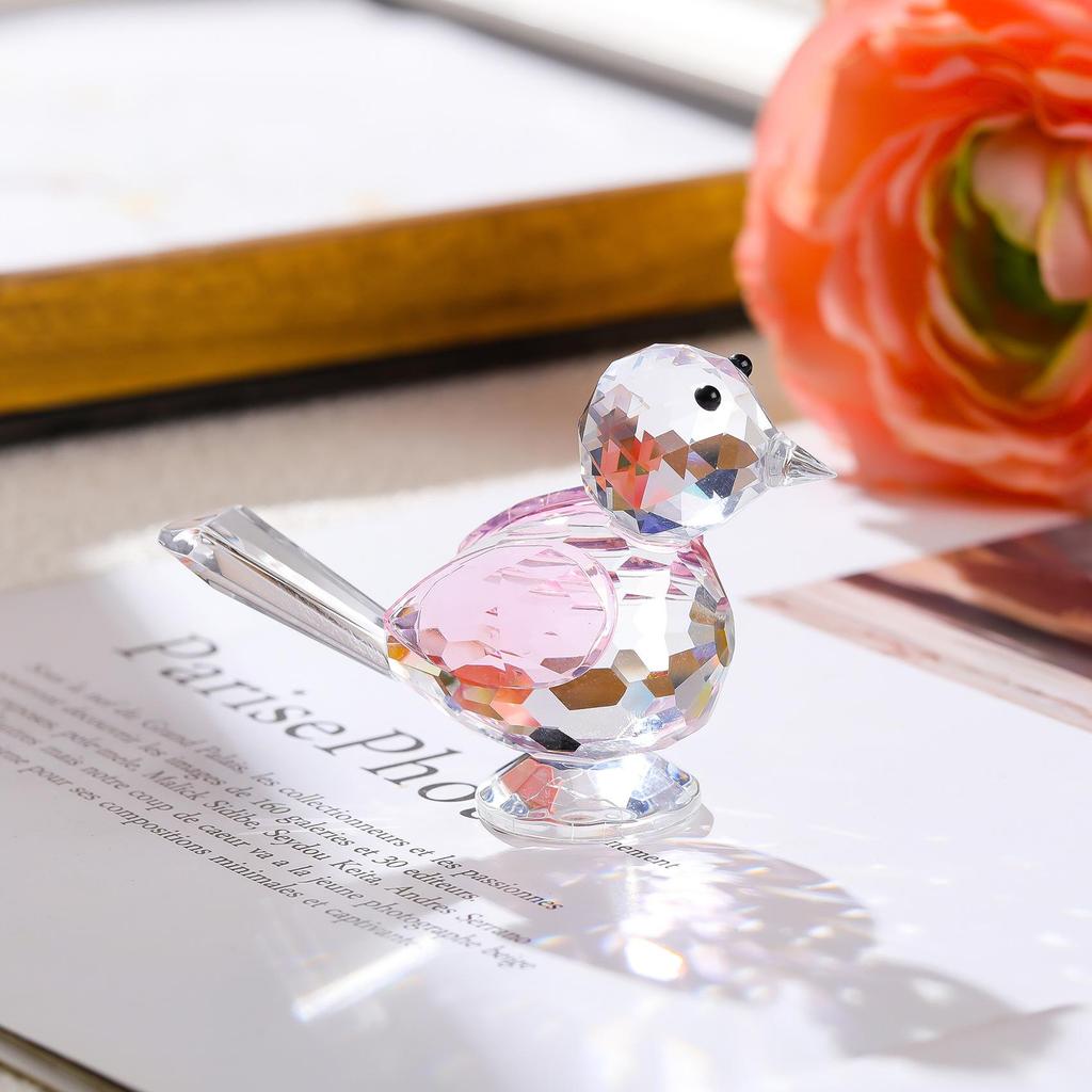 Crystal Little Bird Home Décor Gift for Couples