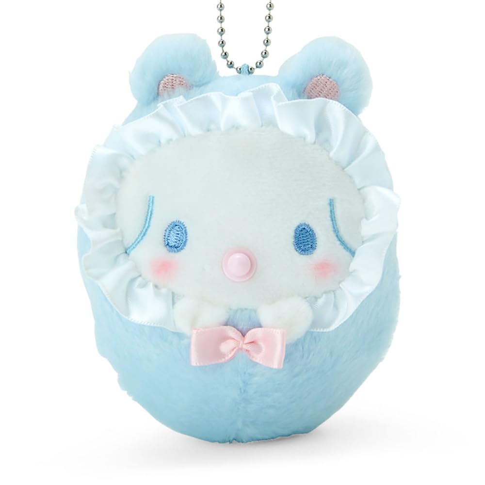 Sanrio Cinnamoroll Mascot Holder, 10 x 7.3 x 4 cm, Swaddle Baby Mascot, Character, 978752