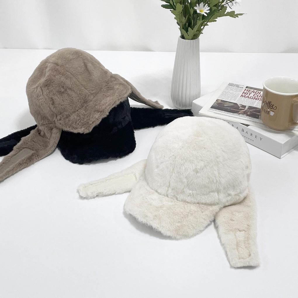 Women's and Men's Daily Fur Velcro Earflap Hat