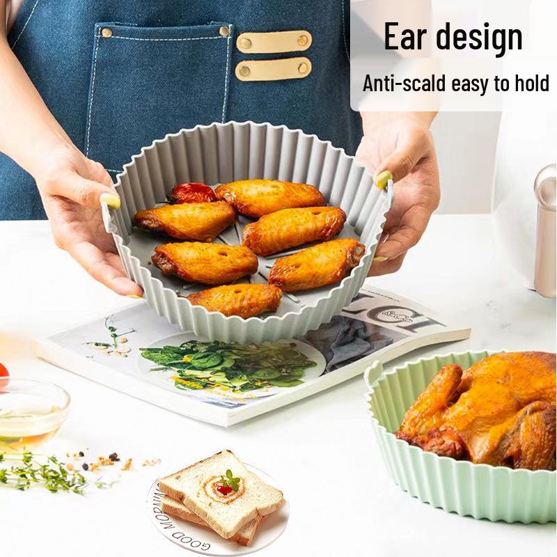 Silicone Air Fryer Baking Mat and Cake Tray