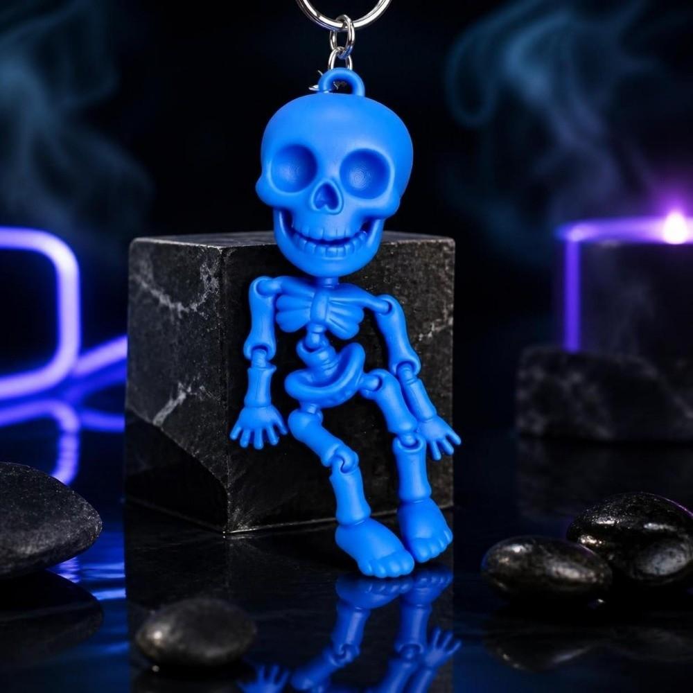 Ornamenti da Appendere Scheletro Articolato Ciondolo Decorazione Portachiavi di Halloween Decorazioni di Halloween