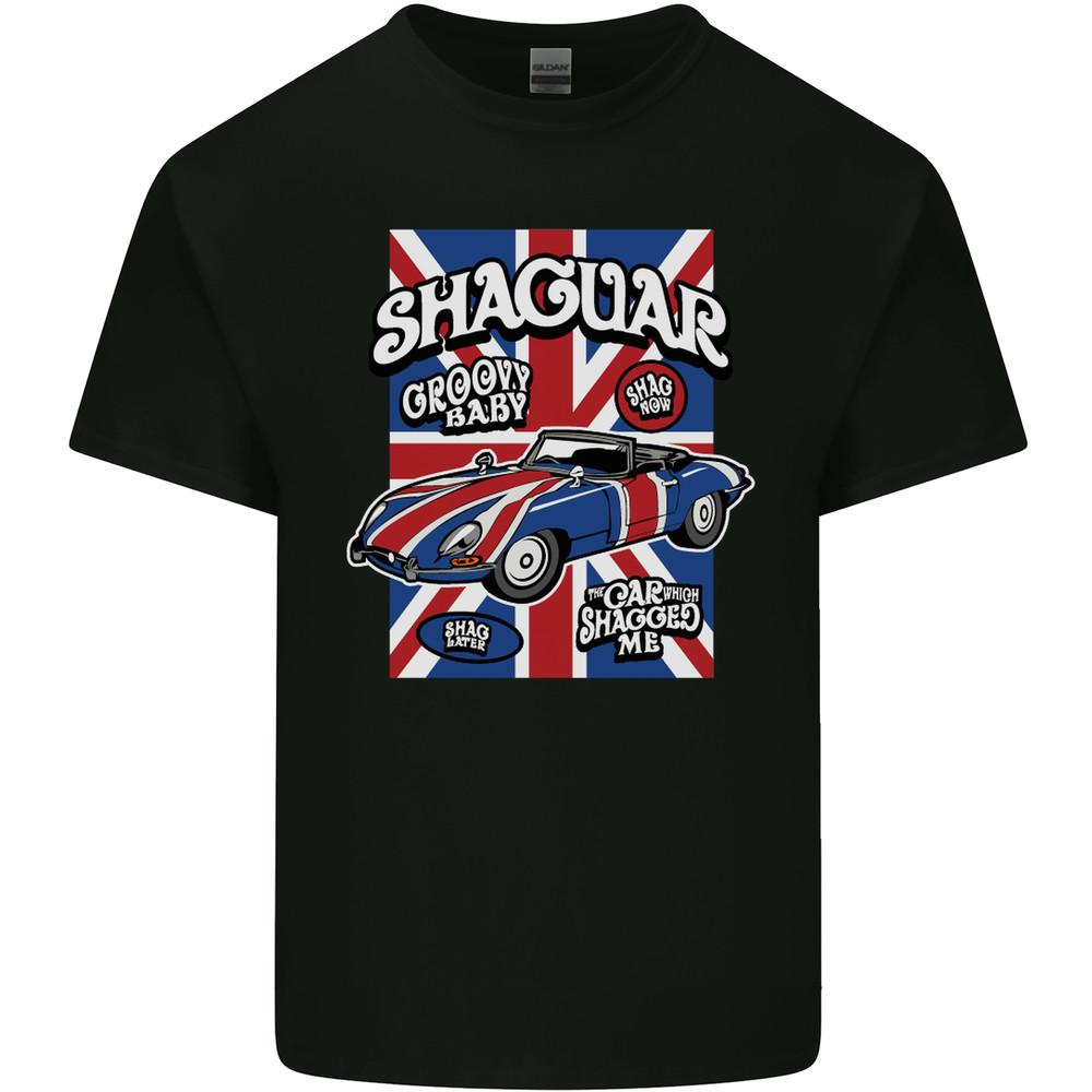 Shaguar Funny Movie Film Classic Car Mens Light Cotton T-Shirt Unisex T-Shirt XXXL