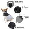 Windproof Pet Jacket Coat Winter Reflective Puppy Clothes Thicken Fleece Outfit With D-ring For Small Big Dog Chihuahua Labrador