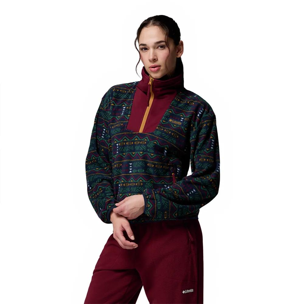 Columbia Fleece Jacket with Half-zip Sequoia Grove™ Printed