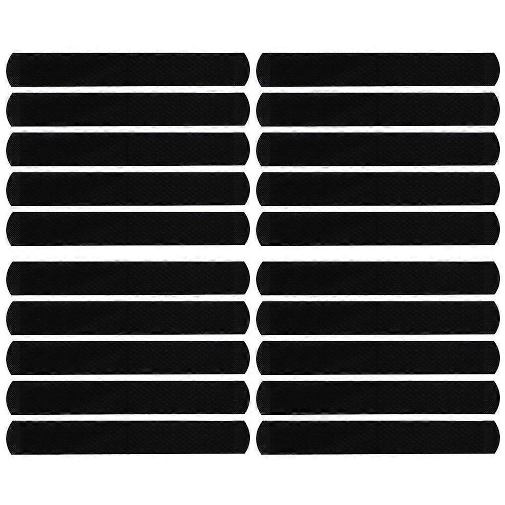 20pcs Absorbent Sweat Pads Hat Sweat Liner Clothing Collar Sweat Absorption Strips