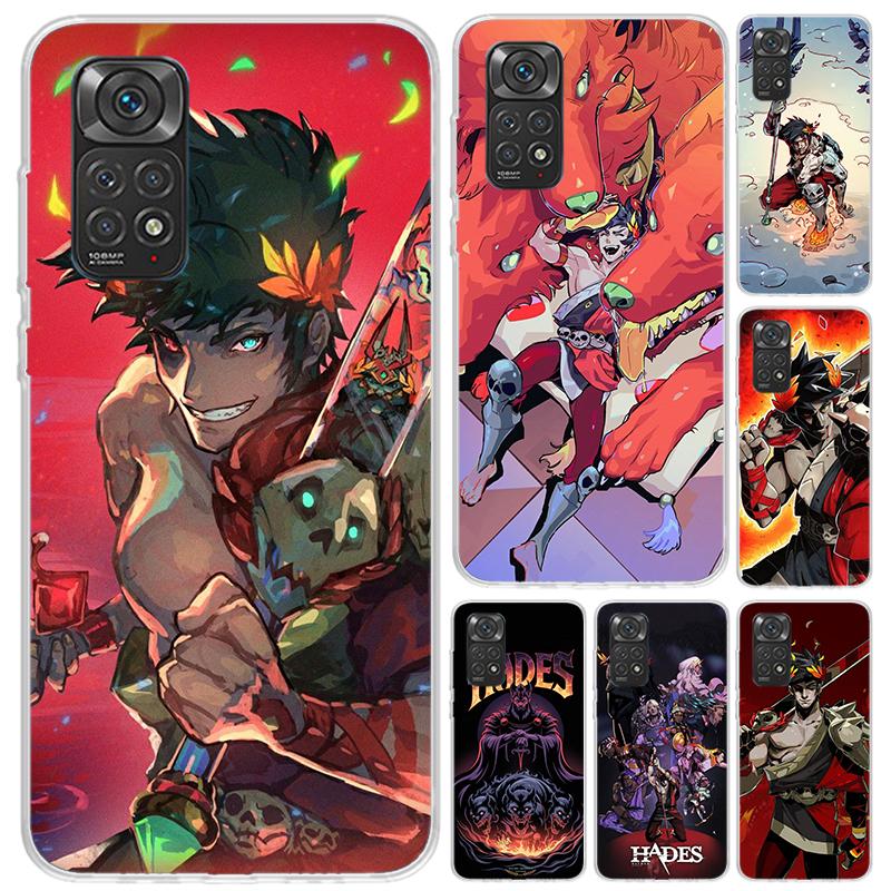 Game Hades Action Phone Case for Xiaomi Redmi Note 15 14 14S 13 12S 12 Pro 11S 11 Plus 11T 11E 10S Soft Funda Print Shell Redmi