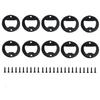 10pcs Bottle Opener Insert Screw 40mm Round Iron Corn Beer Open Antique Bronze Silver fit for Bar/Home/Restaurant/Kitchen/Pub
