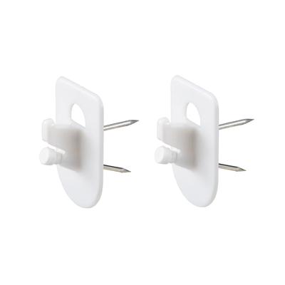 Rekk Clock Pin Hook 2 Pieces Load Capacity 1.5kg