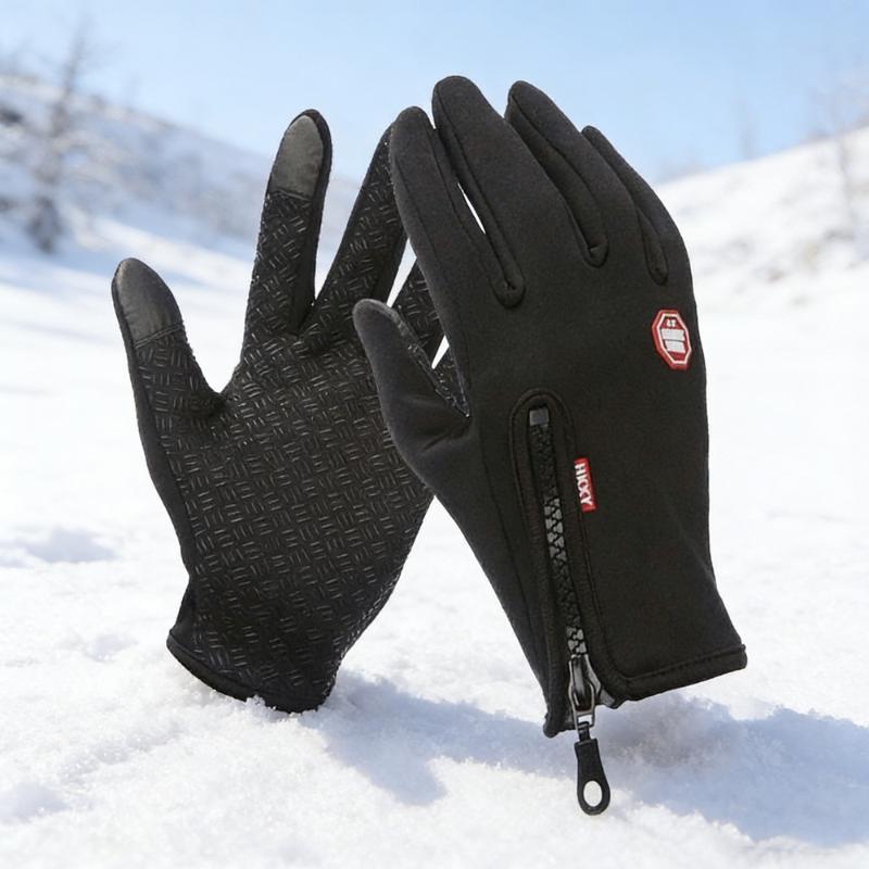 Winter Gloves For Men Women Touchscreen Warm Outdoor Cycling Driving Motorcycle Cold Gloves Windproof Non Slip Gloves