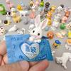 20PCS Kawaii Rabbit Dog Model Toys Child Birthday Party Favors Gifts Surprise Blind Bag Small Gift Independent Packaging Random