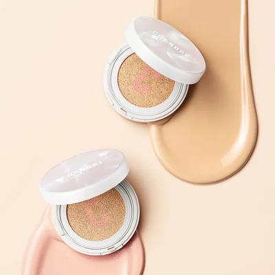 Blossom Ton Eşitleyici Cushion Şeffaf SPF50+ PA++++ (Ana Ürün + Yedek)