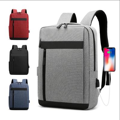 Zaino per laptop da lavoro Borsa a tracolla casual per uomo con ricarica USB multifunzionale di grande capacità