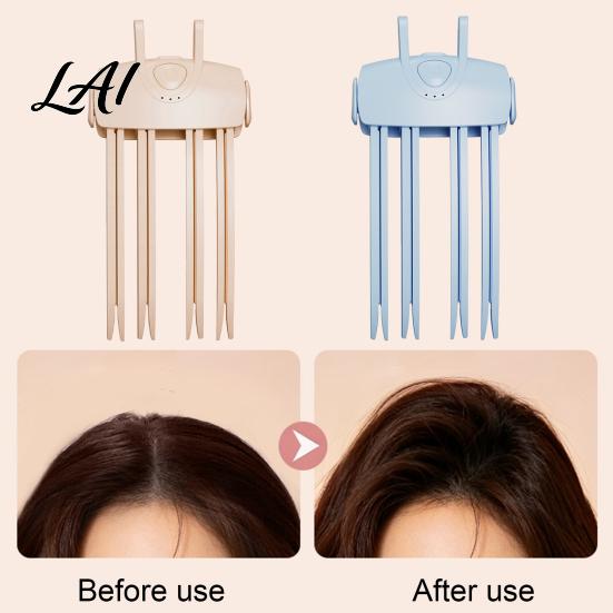 Portable Styling Accessory 1/2Pcs Heated Hair Volume Clip for Instant Root Lift Rechargeable Volumizing Tool Heat Fine Flat Hair Cordless Bangs Comb