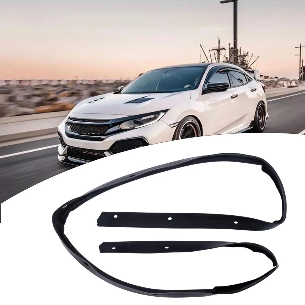 Car Rubber Hood Seal Gasket Replacement Engin Cover Hood Head Light Above Waterproof 74146-TBA-A01 For Honda For Civic 2016-2019