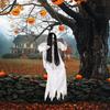 Hanging Ghost Bride Halloween Decoration Prop Haunted House Hanging Figure for Indoor Outdoor Party Scary Themed Decoration