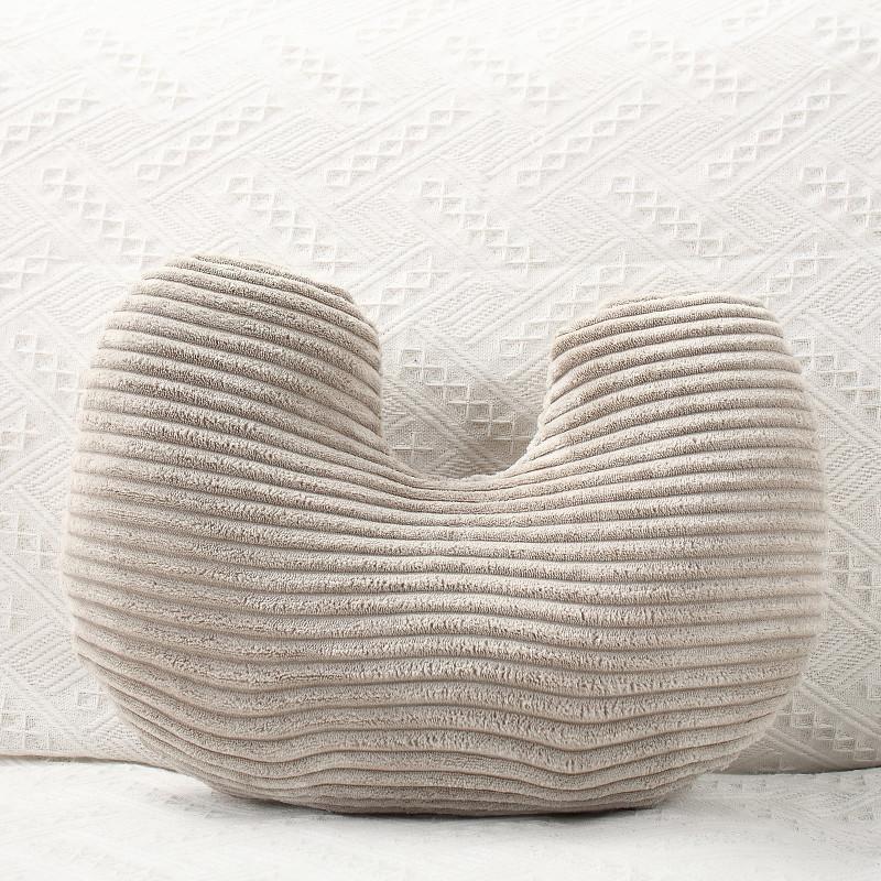 Flower U Cloud Shaped Plush Pillow Toy Cushion For Home Lounge Comfort Gift