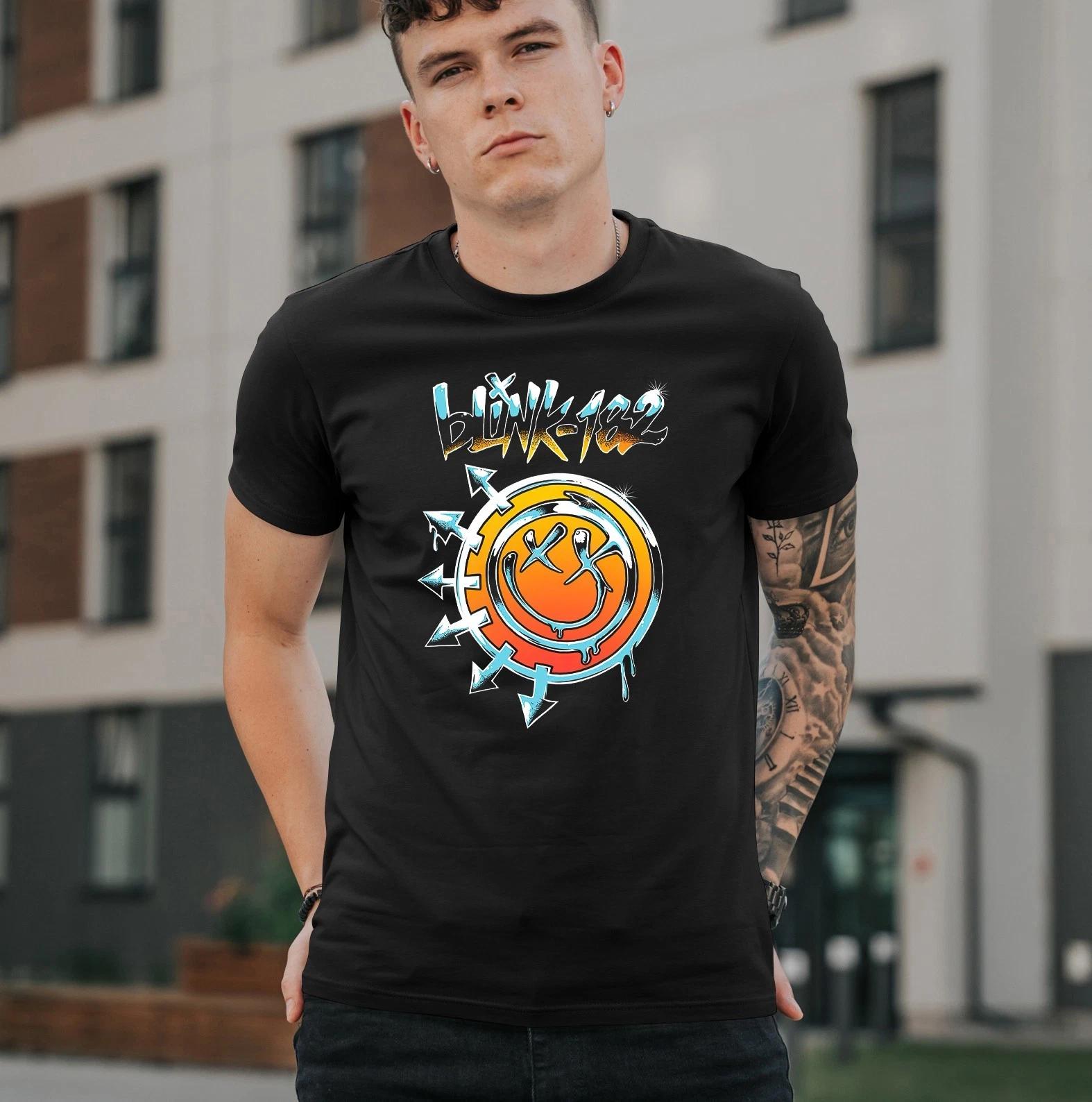 Blink-182 Black T-Shirt - Ultra Cotton - Pop-punk /rock; skate punk - music gift 4XL