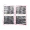 Custom Private Label 200D Mega Volume Lash Clusters 10-16MM Fluffy 3D Eyelash Clusters Kit Synthetic Hair Segmented Lash Book