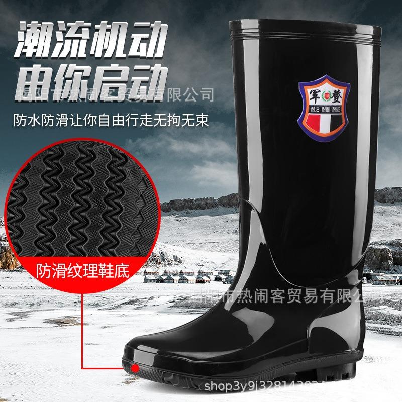 Großer Erwachsener 36-45 extra kleine Größe Regenschuhe Küche rutschfeste Gummischuhe wasserdichte Schuhe schwarze Gummistiefel Wasserschuhe Arbeitsschuhe
