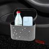 Pattumiera da Auto Appesa Rimovibile Strass Scintillanti Portatile a Prova di Perdite con Coperchio Organizzatore Rifiuti Auto Cucina