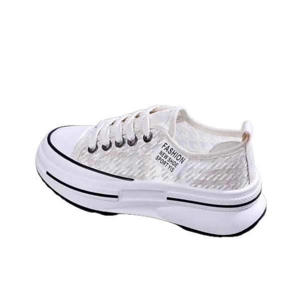 Thick baseplate shoes women's summer and autumn thin breathable mesh casual shoes 2025 new versatile summer and autumn mesh shoes little white shoes