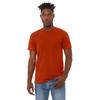 Canvas Mens Triblend Crew Neck Plain Short Sleeve T-Shirt