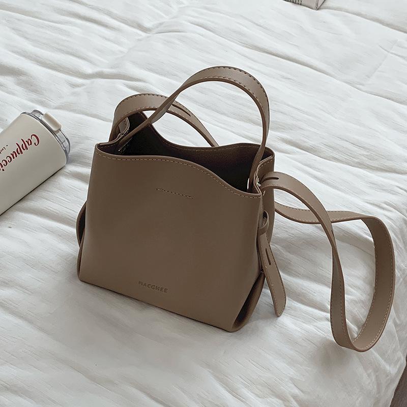 Tooxika Женская новая высококачественная фактурная сумка-ведро большой вместимости — фото 4