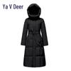 Yalu EW Women's Double-Breasted Long Winter Down Jacket YYXFF5088
