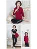 Spring & Autumn 2024 Women's Three-Piece Sports Suit for Middle-Aged and Elderly