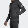 Adidas Knit Windproof Breathable Hooded Jacket Men Jackets Iron-Gray DU1135