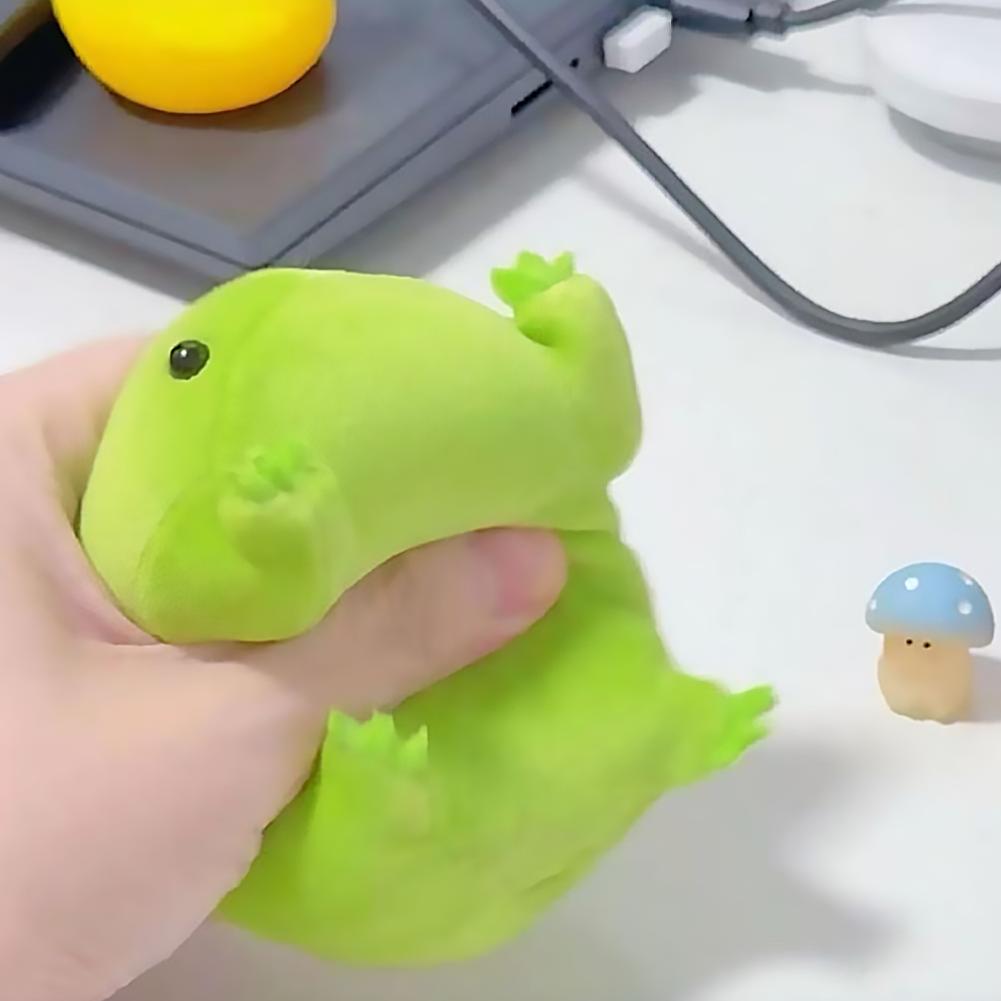 Kawaii Grüne Frosch Plüschtier Weiches Kuscheltier Frosch Plüschtier Anime Cartoon Frosch Anhänger Niedliche Zimmerdeko Geschenk für Kinder