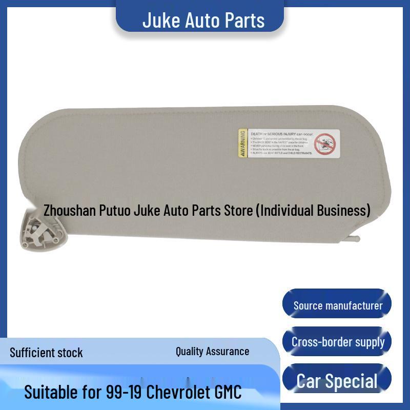 Chevrolet & GMC Sun Visor, Gray Left Side (Part #84054695) colore grigio