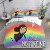 Home Textiles Little Misfortune Bedding Sets Comforter Quilt Bed Cover Duvet Cover Pillow Case 2-3 Pieces Sets Kids Adult Size