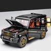 Diecast 1:24 Mercedes-Benz G-Wagen AMG G63 Alloy Pull-Back Car Model, Black