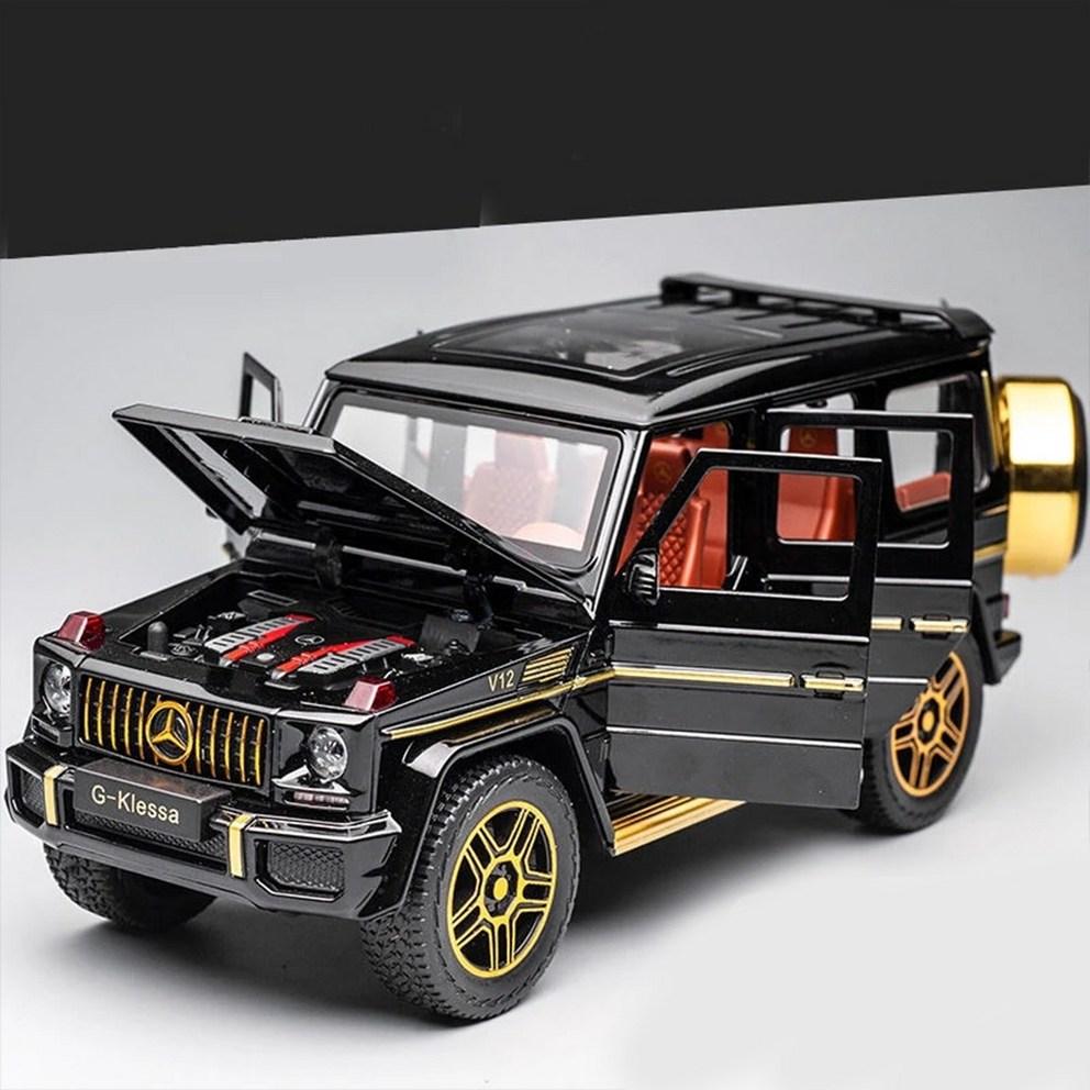 1:24 Scale Die-cast Mercedes-Benz G-Wagen AMG G63 Alloy Pull-Back Toy Car Model, Pink